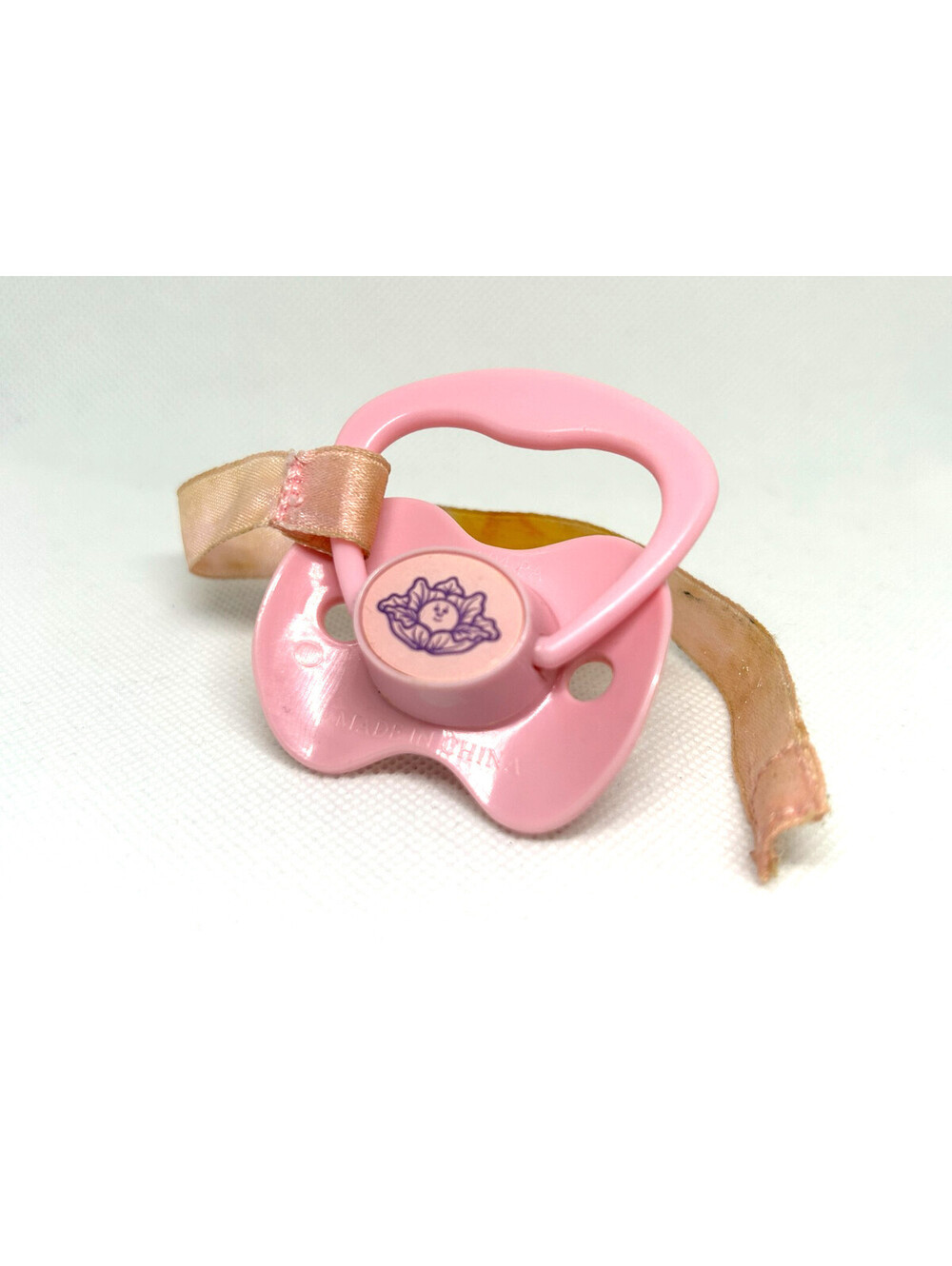 Cabbage Patch Pacifier Replacement - Pink - Comes with Strap